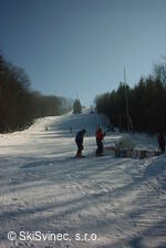 Lyžařský areál na Svinci u Nového Jičína